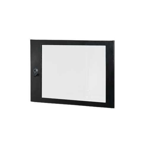 19" WM Rack - Glass Door  - Annealed Clear Glass