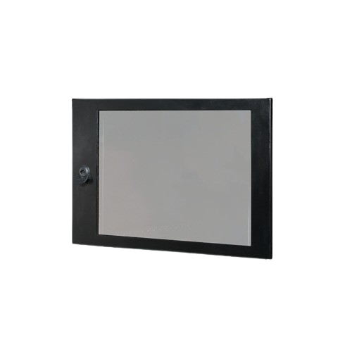 19" WM Rack - Glass Door  - Annealed Tinted Glass