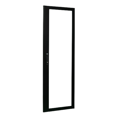 19" FS Rack - Glass Door - Tempered Clear Glass 